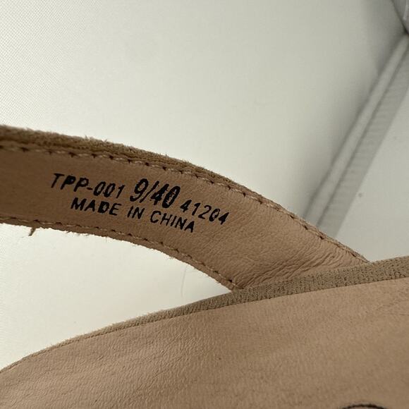 CHINESE LAUNDRY Theresa platform block heel sandal, Bone, BRAND Size 9 EUC - Picture 7 of 11